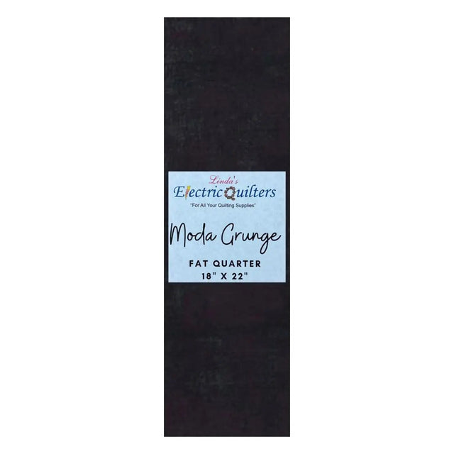 Cotton Fat Quarter Fabric Black Dress Grunge Basics 18 x 22