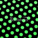 E-Z Dots Matte Nylon Spandex Fabric - Multicolor Polka Dots, 58/60" Width (1 Yard)