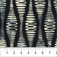 Cotton Fabric Black Ripple Stripe Abstract Bubble Pop 83702-94 44/45"