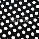 E-Z Dots Matte Nylon Spandex Fabric - Multicolor Polka Dots, 58/60" Width (1 Yard)