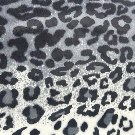 Animal Print Velboa Faux Fur Fabric - Cow, Tiger, Leopard, Giraffe, Dalmatian Dog, 60" Width