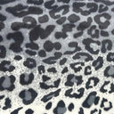 Leopard Print Faux Fur Fabric - Multi-Color Leopard Animal Print, 1.5" Width