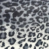 Leopard Print Faux Fur Fabric - Multi-Color Leopard Animal Print, 1.5" Width