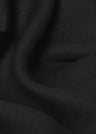 1 Yard Black Solid Pure Linen Fabric, Midweight Softened 54 Inches Wide for Apparel and Décor