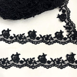 Beaded Corded Lace Trim