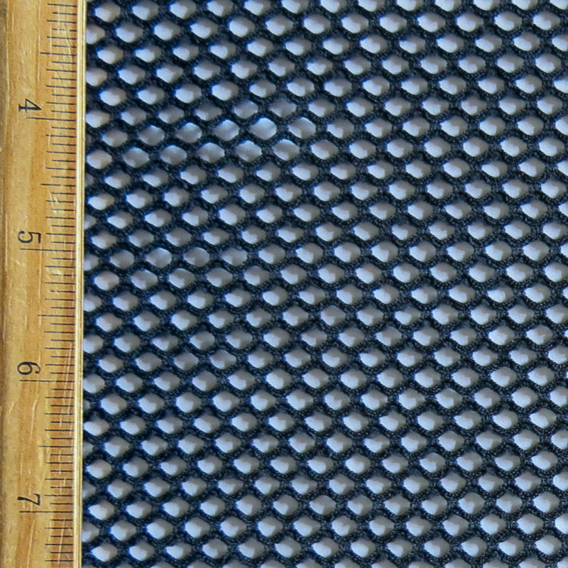 Black Diamond Poly Spandex Mesh Fabric