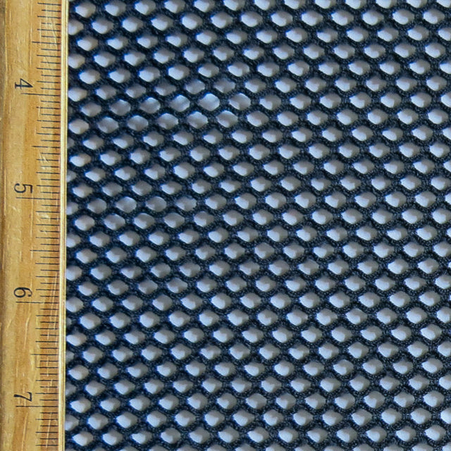 Black Diamond Poly Spandex Mesh Fabric