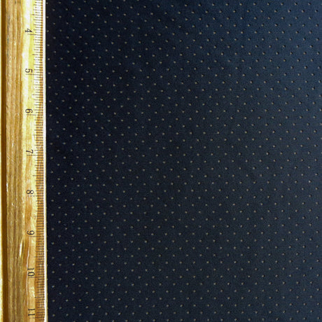 Mesh Repreve Recycled Polyester Spandex Knit Fabric - Black Laser Punch