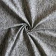 Poly Spandex Jersey Knit Fabric Grey/Black Marl