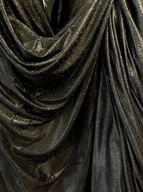 Stretch Metallic Lurex Knit