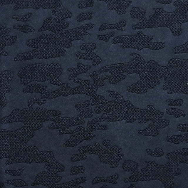 Swim Knit Black Textured Camo Nylon Spandex