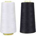 1 yarda de carrete de hilo de coser multiusos de 6000 yardas para máquina y costura a mano, carrete estándar  