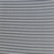 Swim Knit Black and White Narrow Stripe Nylon Spandex