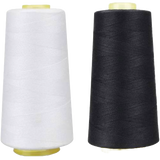1 Pack of 6000 Yard Spools Sewing Thread All Purpose 100% Spun Polyester Overlock Cone
