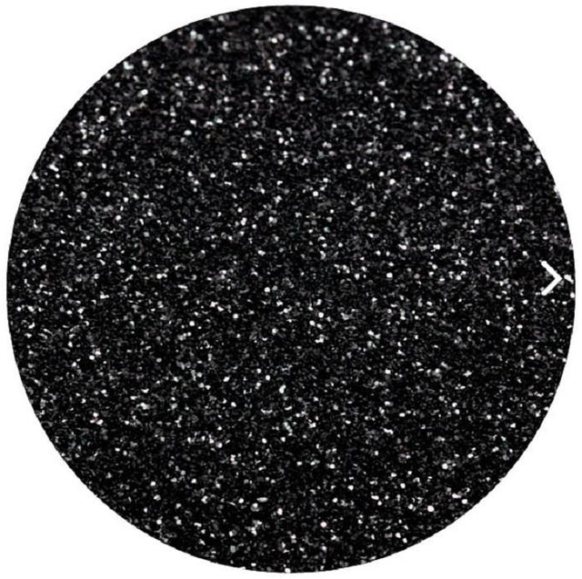 Glitter Heat Transfer Vinyl - Black, 20" H x 12" W (Foot), 20" H x 36" W (Yard), 20" H x 180" W (5 Yards), 20" H x 900" W (25 Yards)