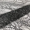 Galaxy Glitter Design Mesh Lace Polyester Fabric - Glitter Galaxy Pattern, 52-54" Width (1 Yard)