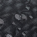 Trashy Net Polyester Spandex Fabric - Black, White, Light Pink, Coral, Yellow, Neon Lime Solid Mesh, 58/60" Width (1 Yard)