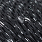 Trashy Net Polyester Spandex Fabric - Black, White, Light Pink, Coral, Yellow, Neon Lime Solid Mesh, 58/60" Width (1 Yard)