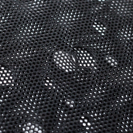 Trashy Net Polyester Spandex Fabric - Black, White, Light Pink, Coral, Yellow, Neon Lime Solid Mesh, 58/60" Width (1 Yard)