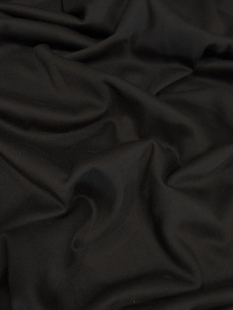 Polar Fleece Fabric Black Sold By The Yard