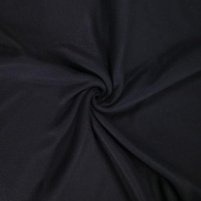 Black Anti-Pill Polar Fleece Fabric 60" 280 GSM