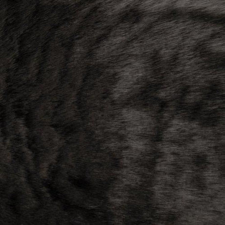 Solid Mink Faux Fur Acrylic Polyester Fabric - Solid Mink Faux Fur, 60" Width, 1-2" Pile Length, 1100 GSM (1 Yard)