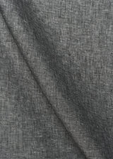 1 Yard Black or Off White 2 Tone Melange Linen Fabric Lightweight Flat Weave 58 Inches Wide
