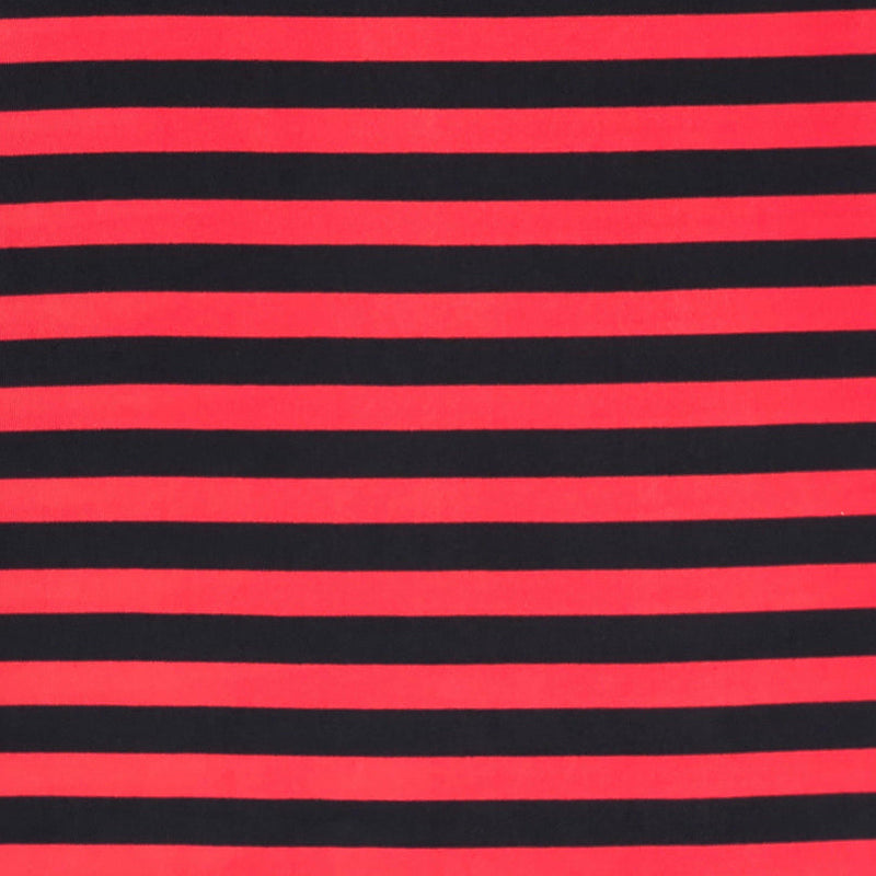 1 Yard ITY Knit Stripe Print Fabric for Fashion and Decor 60 Inches Wide