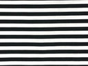 1 Yard ITY Knit Stripe Print Fabric for Fashion and Decor 60 Inches Wide