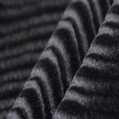 Swirl Velvet Flocking Nylon Fabric - Swirl Pattern, 58/60" Width (1 Yard)