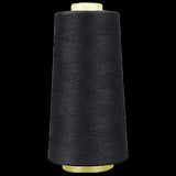6000 Yard Sewing Thread Spun Polyester Fabric - All Purpose Overlock Cone, Baby Blue, 6000 Yards