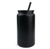 16 oz Stainless Steel Can - Powder Coated Black