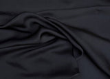 Black Tissue Satin