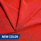 Blast Textured Spandex Fabric - Wicking, 4-Way Stretch, Textured Polyester Spandex, 55" Width, 220 GSM (1 Yard)