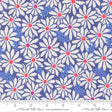 Cotton Print Bloom Blue Whale Reef Fabric 44/45" Light Blue Coastal