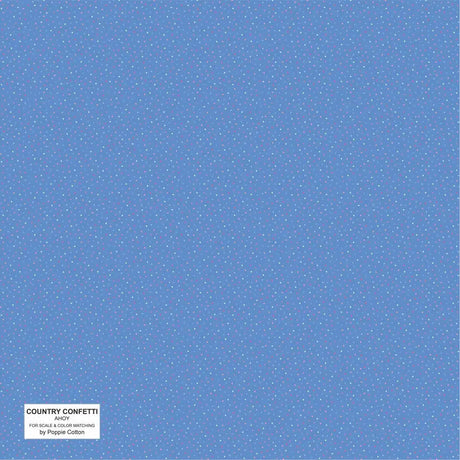 Cotton Print Blue Ahoy Fabric 44/45"