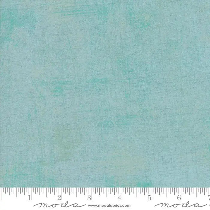 Cotton Print Blue Aqua Grunge Basics Fabric 44/45"