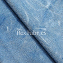 Crushed Tie Dye Velvet Polyester Spandex Velvet Fabric - Assorted Colors, Crushed Tie-Dye, 58/60" Width (1 Yard)