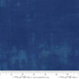 Cotton Fabric Blue Grunge Basics Cobalt 44/45