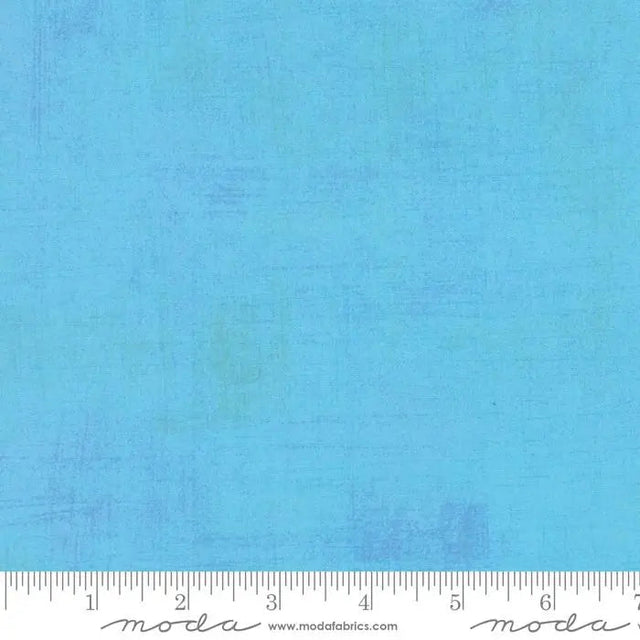 Cotton Fabric Blue Grunge Basics Sky 44/45"