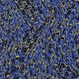 Cotton Fabric Blue Navy Marble Impressions 44/45"