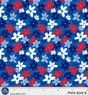 Cotton Patriotic Minis Print Fabric