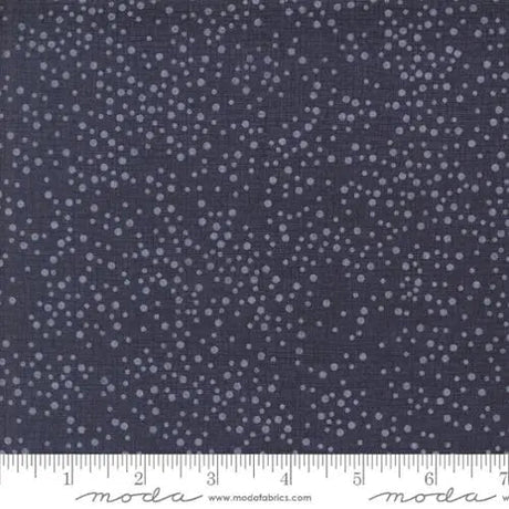 Cotton Print Blue Superbloom Dotty Thatched Fabric