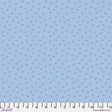 Cotton Fabric Blue Toppers 44/45" Width