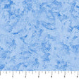 Cotton Fabric Blue White Water Camping Therapy 44/45"