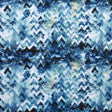 Stretch Woven Boardshort Fabric High Point Abstract Flow Blue
