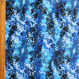 Swim Knit Blue Pebble Abstract Nylon Spandex