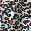 Leopard Print Fleece Fabric 60" Wide