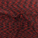 Blur Space Dye Polyester Spandex Fabric - Cherry, 58" Width (1 Yard)