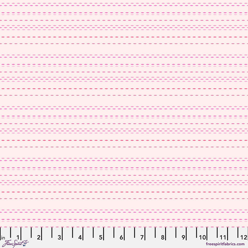 Cotton Print Blush Pic Stitch Fabric 44/45"